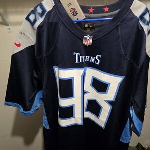 XXL Men's Tennessee Titans Jeffery Simmons Nike Jersey